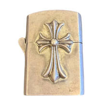 Chrome Hearts 'Silver Cross LA Fuck You' Zippo Lighter