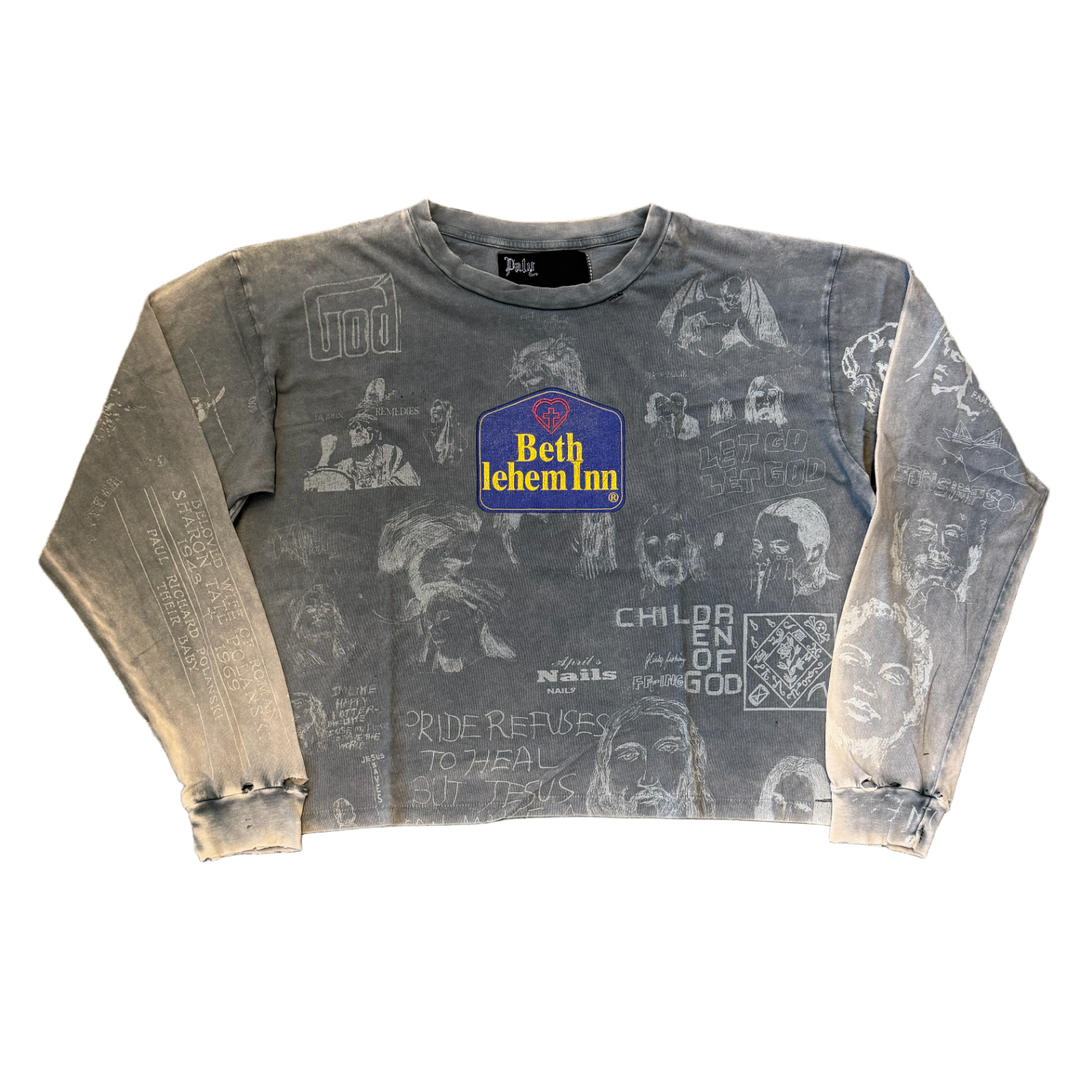 Paly Hollywood 'Grey' Bethlehem Longsleeve Tee