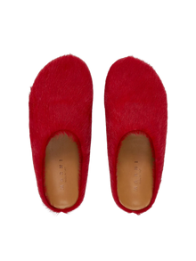 Marni 'Red' Sabot Slippers