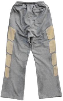 Satoshi Nakamoto 'Grey' Destroyed Patchwork Sweatpants