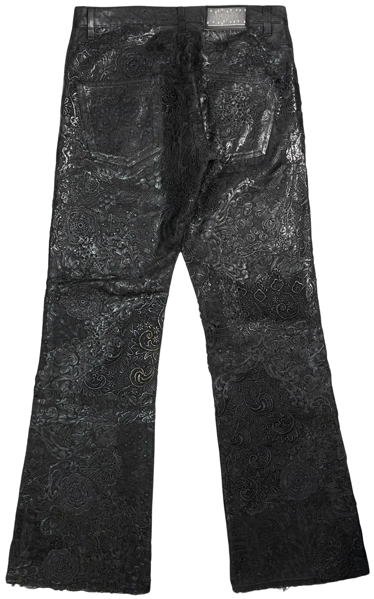 Earthling VIP 'Smog' Black Flare Jeans
