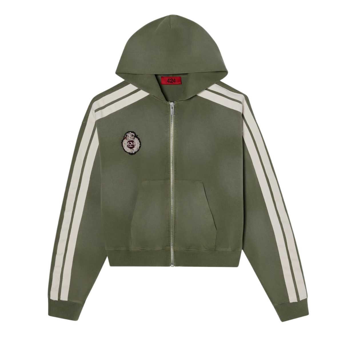 424 'Green Crest' Zip-Up