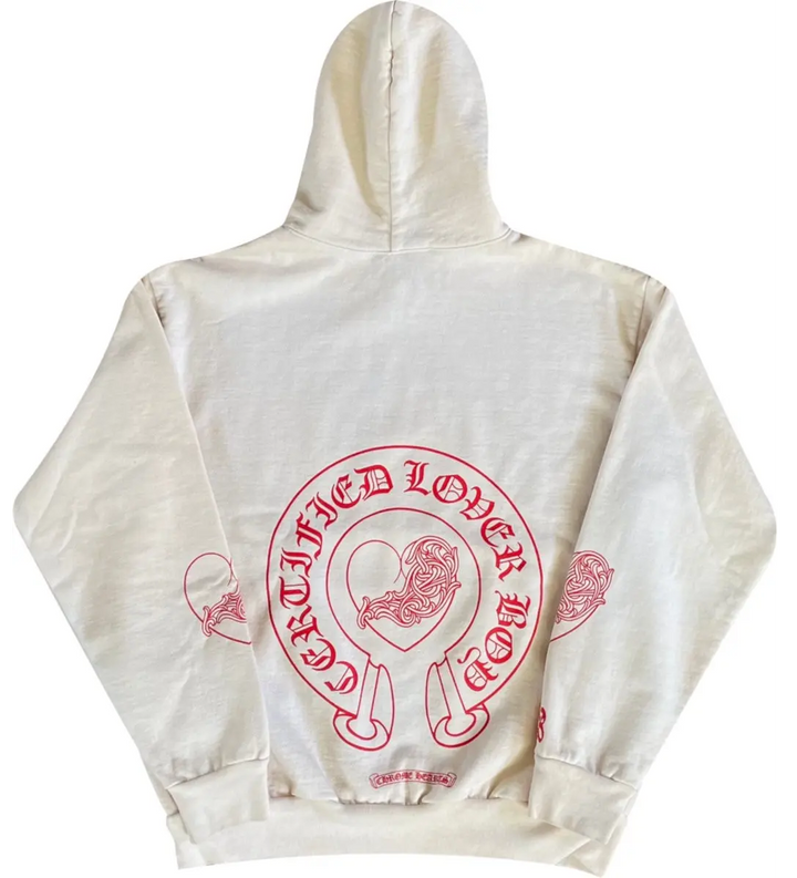 Chrome Hearts x Drake 'Friends & Family' CLB Cream Hoodie