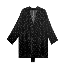 Chrome Hearts 'Black' Velvet Cross Nightgown