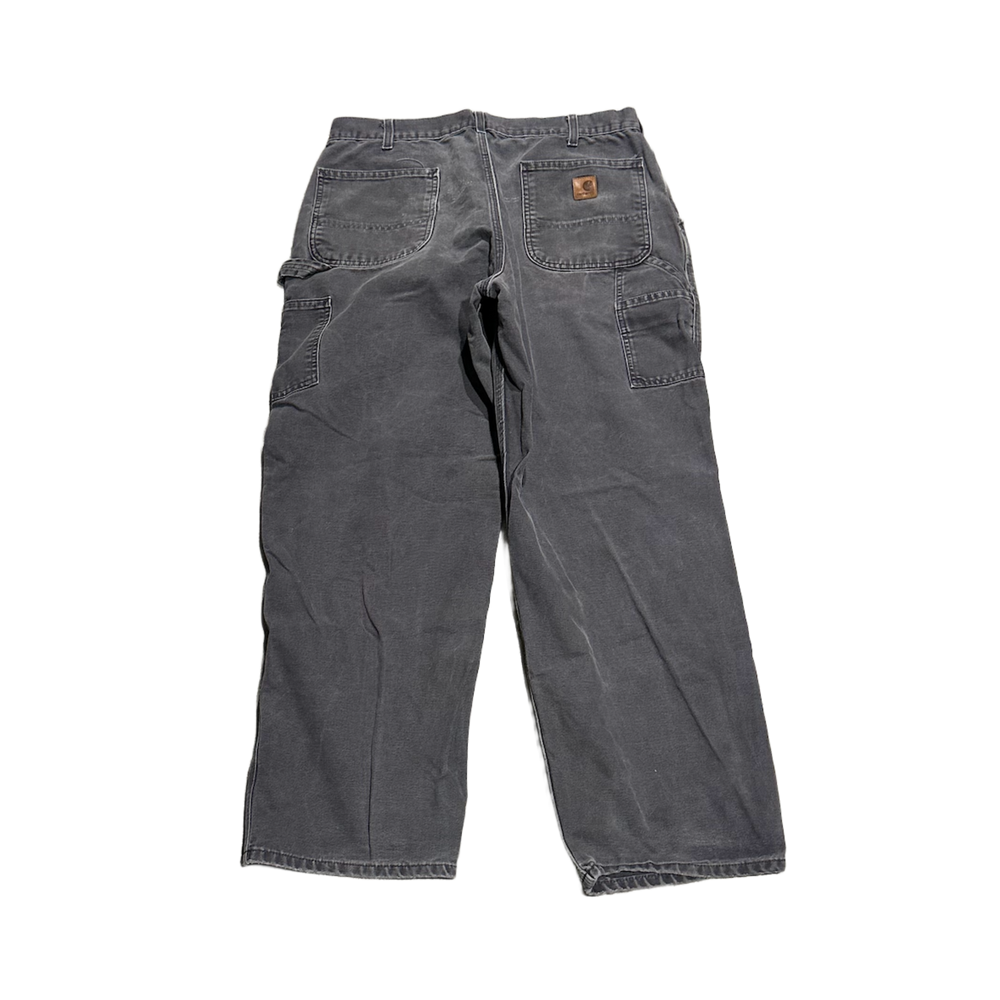Carhartt 'Black' Washed Carpenter Pants