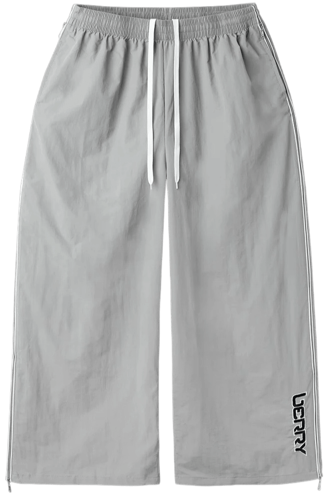 Gold+Vintage Gallery Raspberry Hills 'J Will' Grey Sweatpants