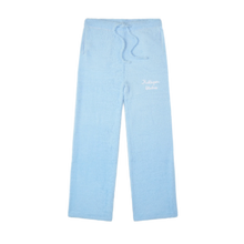 KidSuper Studios 'Blue Fuzzy Knitted Wide Straight-Leg' Lounge Pants