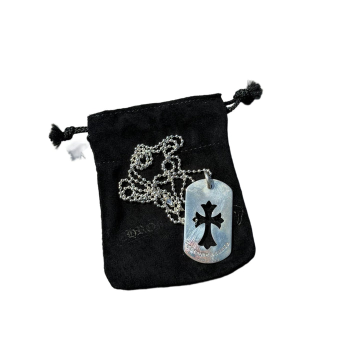 Chrome Hearts Cutout Dog Tag Chain