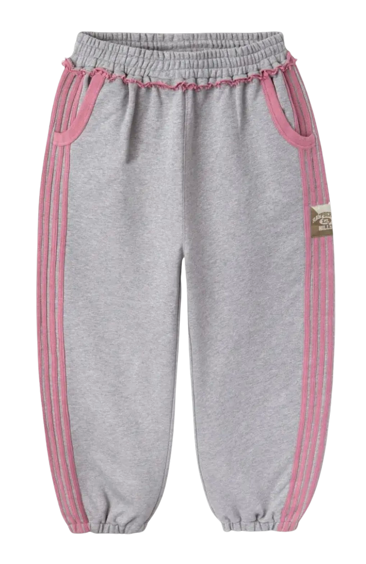 Gold+Vintage Gallery Raspberry Hills 'Grey Pink' Aunt Kathy Sweats