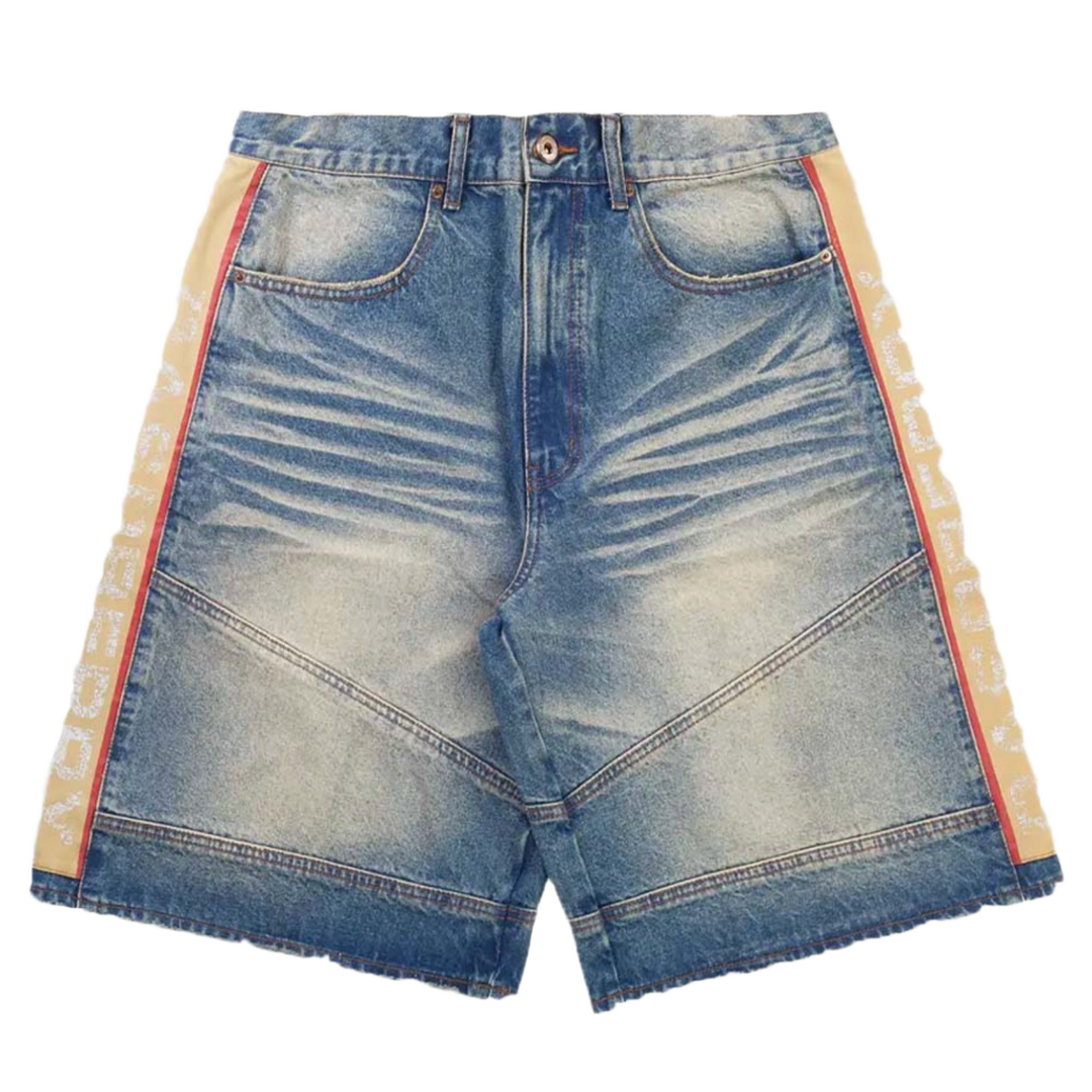 Gold+Vintage Gallery Raspberry Hills 'Civic Jorts' Washed Denim Shorts
