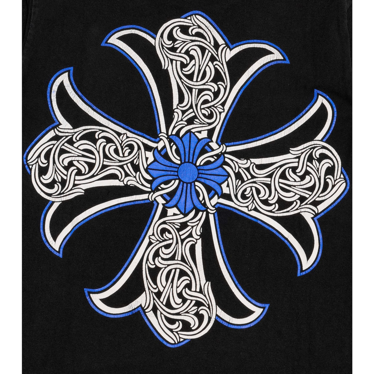 Chrome Hearts Vintage 'Black' Blue Vine Plus Longsleeve