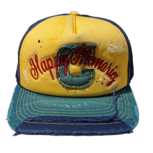 Happy Memories Don't Die HMDD 'Yellow' Distressed Trucker Hat