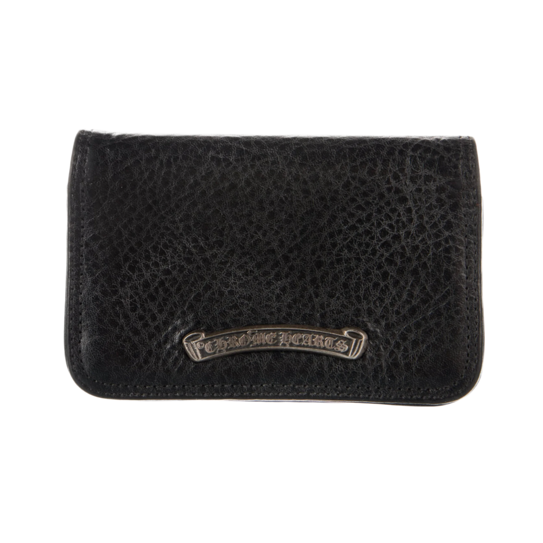 Chrome Hearts 'Black' Leather Bifold Wallet