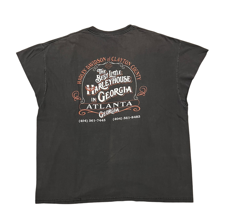 Harley Davidson 'ATL HarleyHouse' Vintage Cutoff