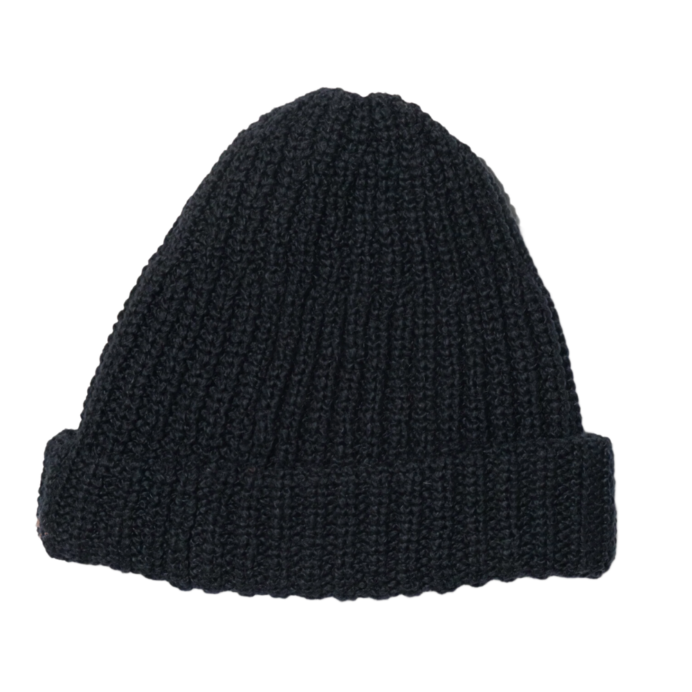 Paly 'Black' Hand Knitted Beanie