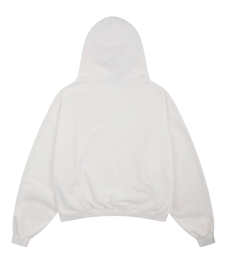 Project G/R 'Love' Membership White Hoodie