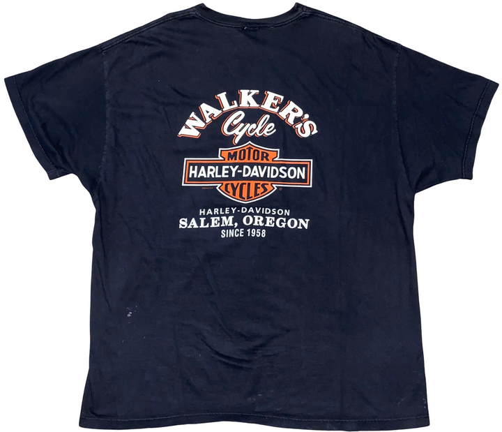 Harley Davidson 'Out Of The Fire' Vintage Tee