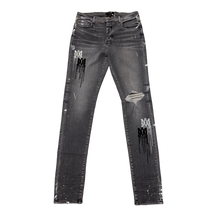 Amiri 'Grey MA Stencil' Jeans