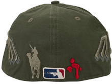 Murd333r.fm 'Green Clay' Fitted Baseball Hat