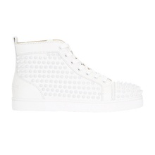 Christian Louboutin 'White' Louis Flat Calf Spikes Sneaker