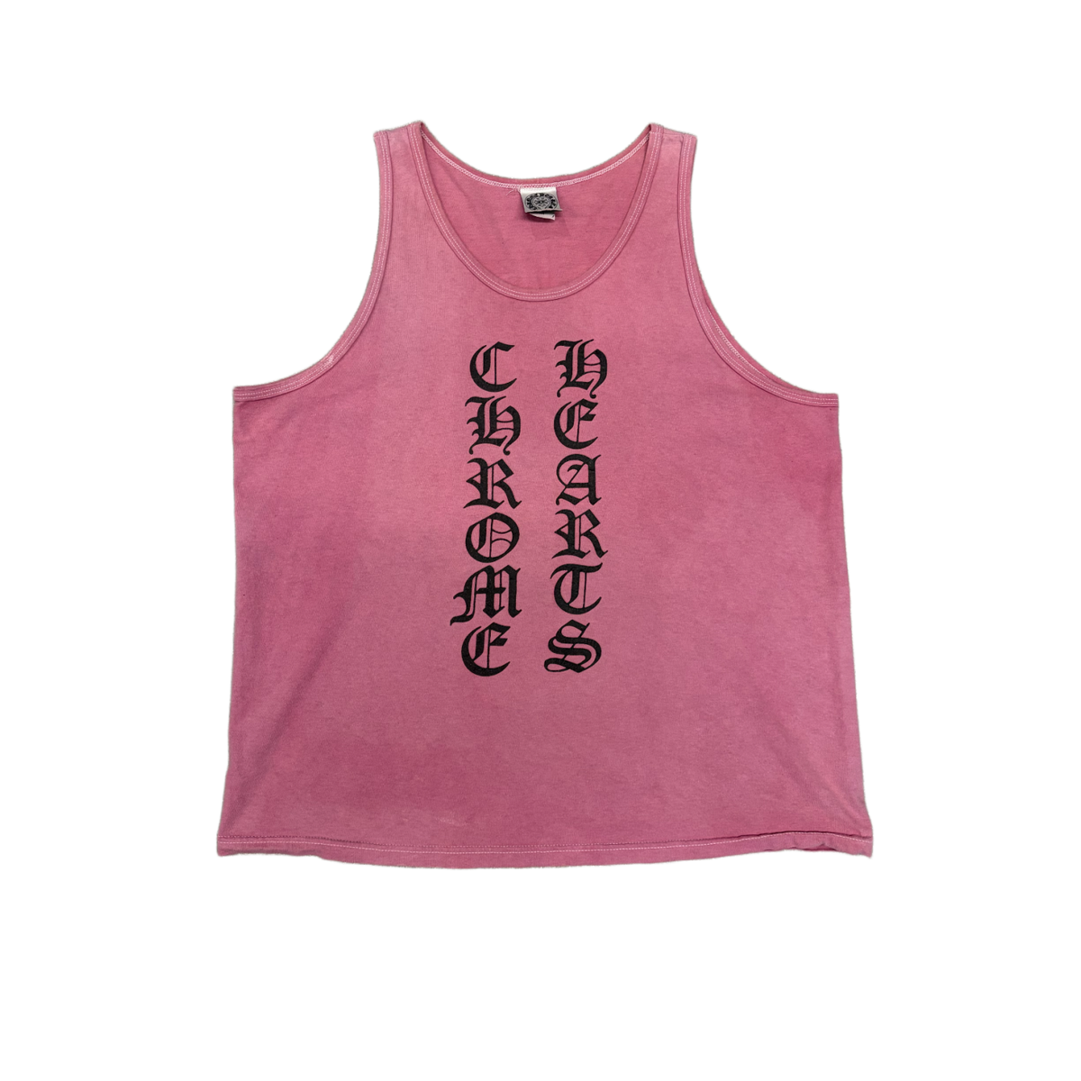 Chrome Hearts Vintage Pink 'Spelldown' Loose Tank Top