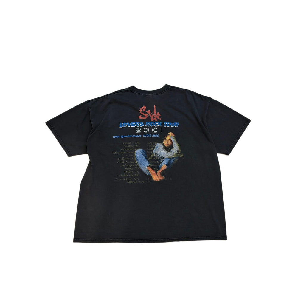 Sade 'Lovers Rock Tour 2001' Vintage Black Tee