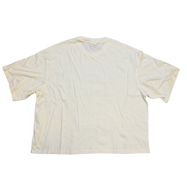 Saint Vanity 'Cream' Cross Tee