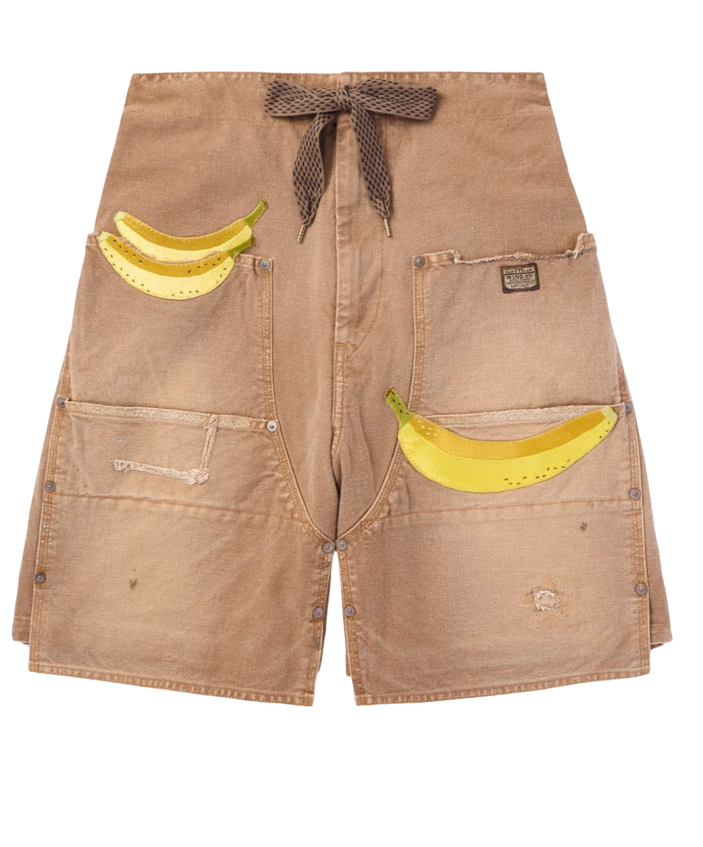 Kapital Canvas 'Banana Patch' Remake Shorts