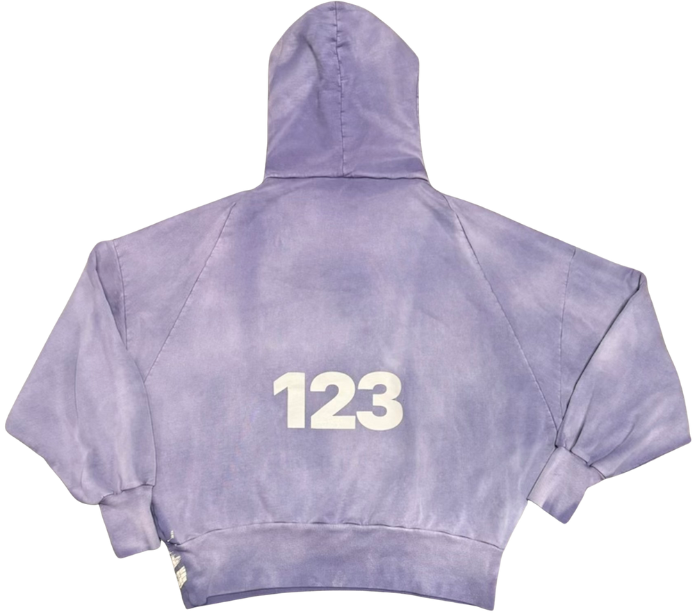 Rivington roi Rebis 'Baptism' Purple Hoodie
