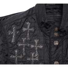 Chrome Hearts 'Flooded Cross Patch' Button Up Nylon Vest