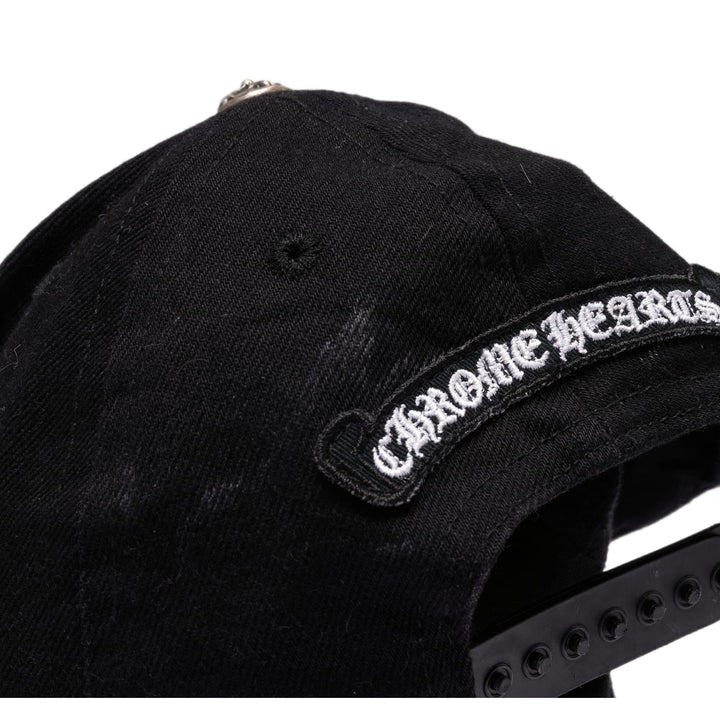 Chrome Hearts Embroidered Fleur Scroll Logo Hat