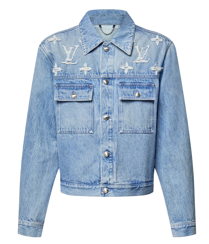 Louis Vuitton 'Monogram' Denim Trucker Jacket