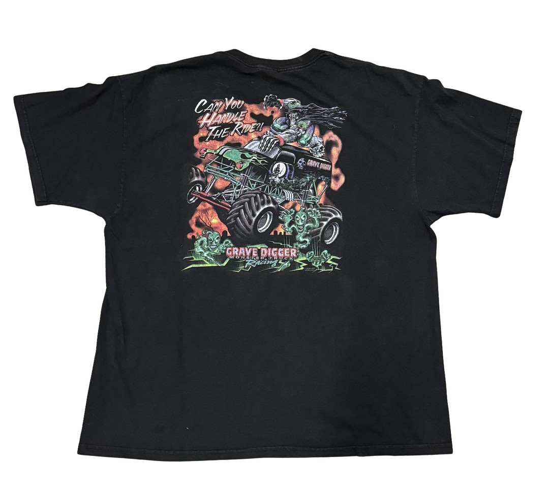 Grave Digger 'Handle The Ride' Vintage Tee