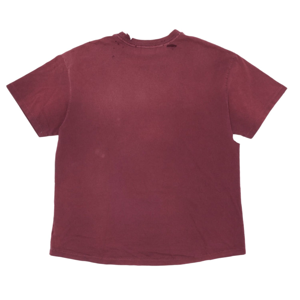 Enfants Riches Deprimes 'Hebrew Font' Distressed & Red Pocket Tee