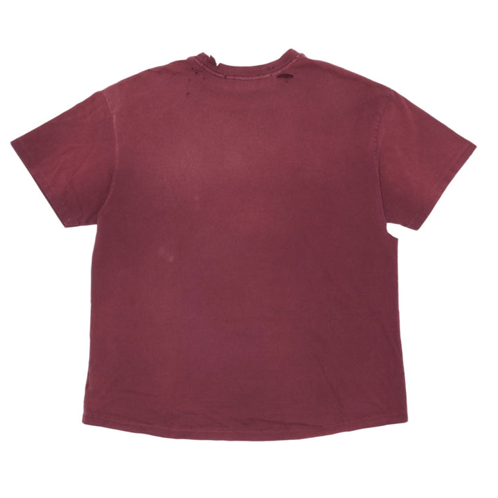 Enfants Riches Deprimes 'Hebrew Font' Distressed & Red Pocket Tee