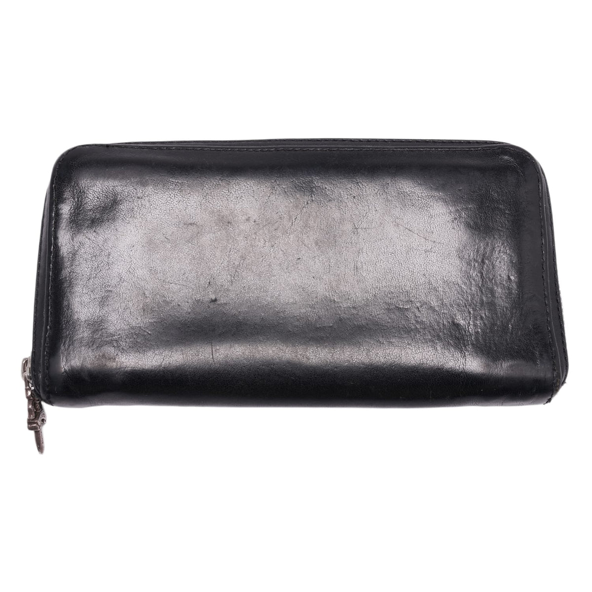Chrome Hearts 'Black' Triple Cross Leather Wallet