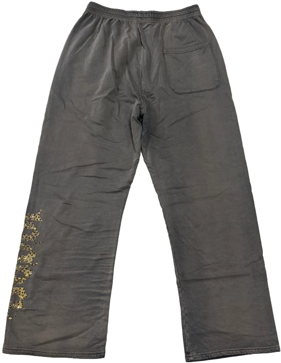 Bossi 'White/Gold Dragon' Grey Sweatpants