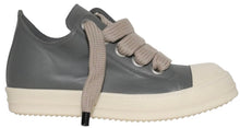 Rick Owens 'Washed Indigo' Jumbo Lace Low Sneakers