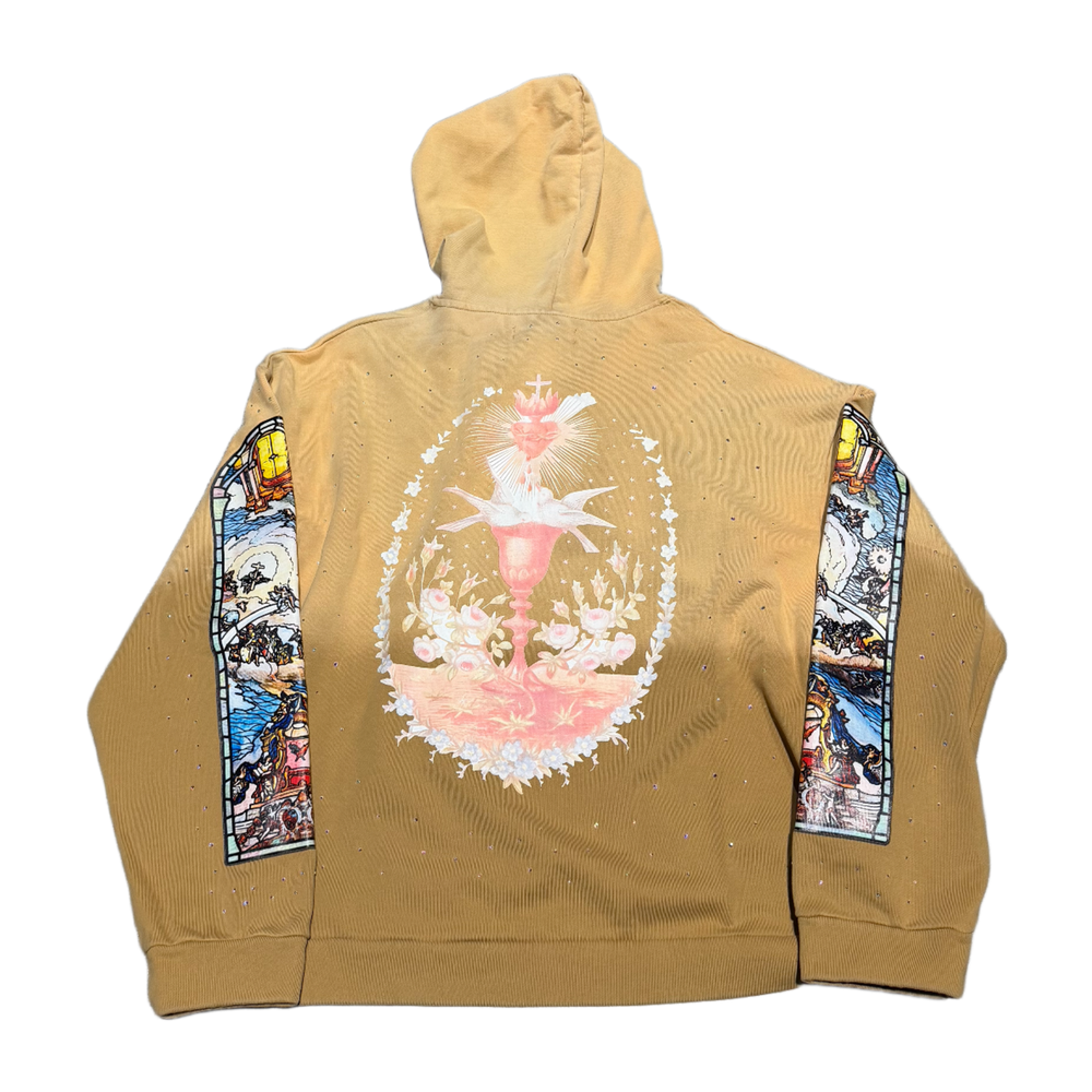 Who Decides War 'Chalice' Brown Hoodie