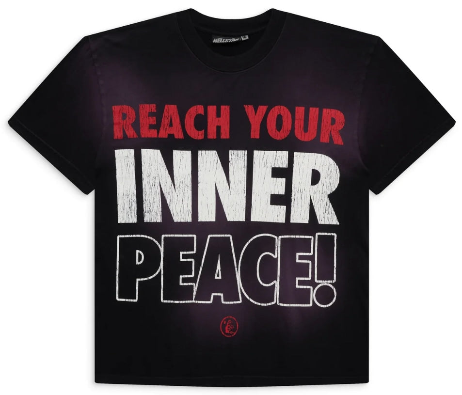 Hellstar 'Reach Your Inner Peace' Red/Black Tee