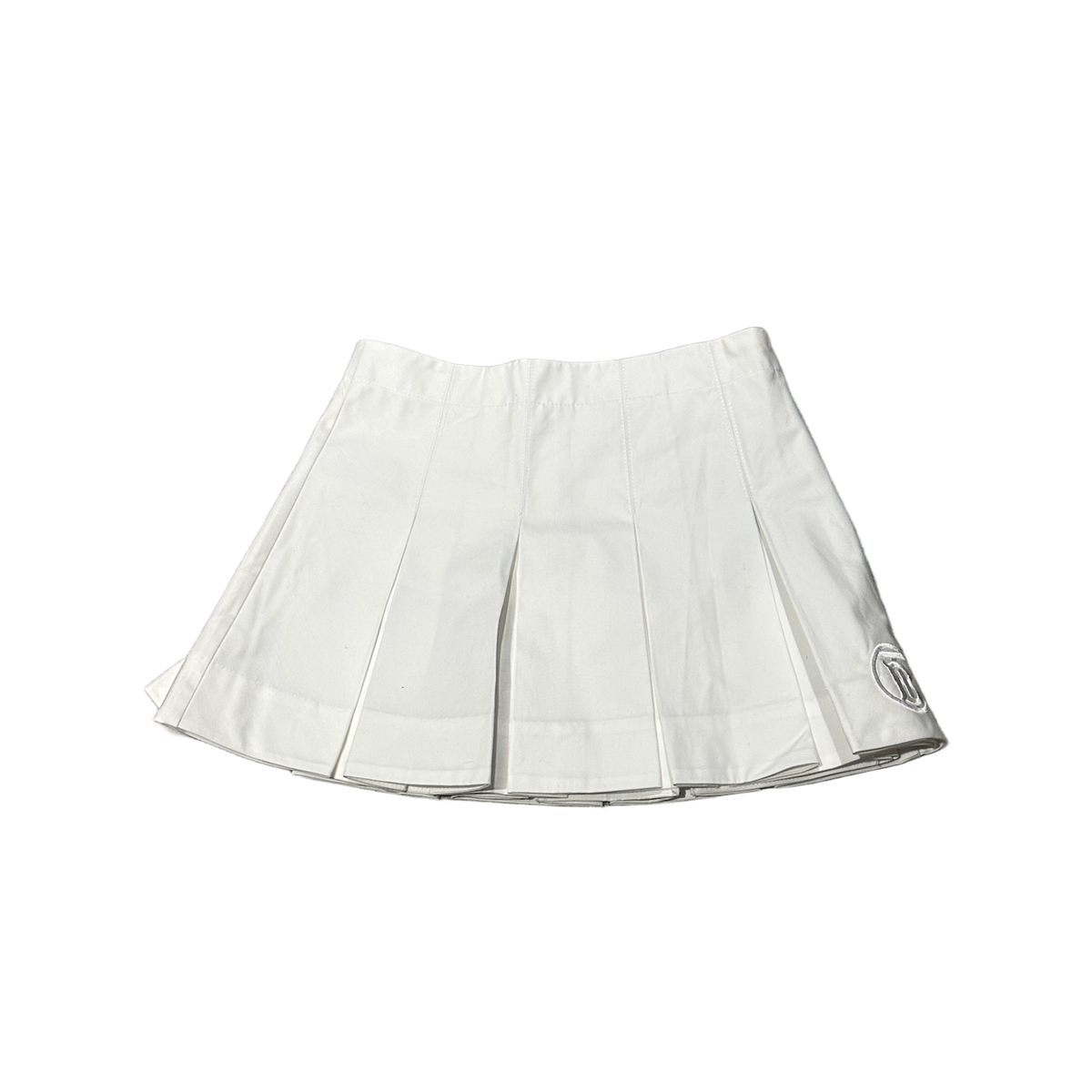 Burberry 'White' Youth Tennis Skirt