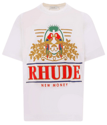 Rhude 'Parakeet' Old Money White Tee
