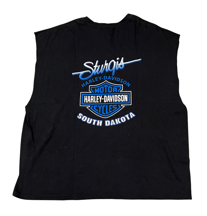 Harley Davidson 'Sturgis' 2000s Vintage Cutoff