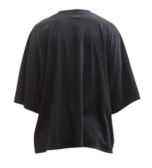 Kapital 'Denim Repair' Black Jersey Tee
