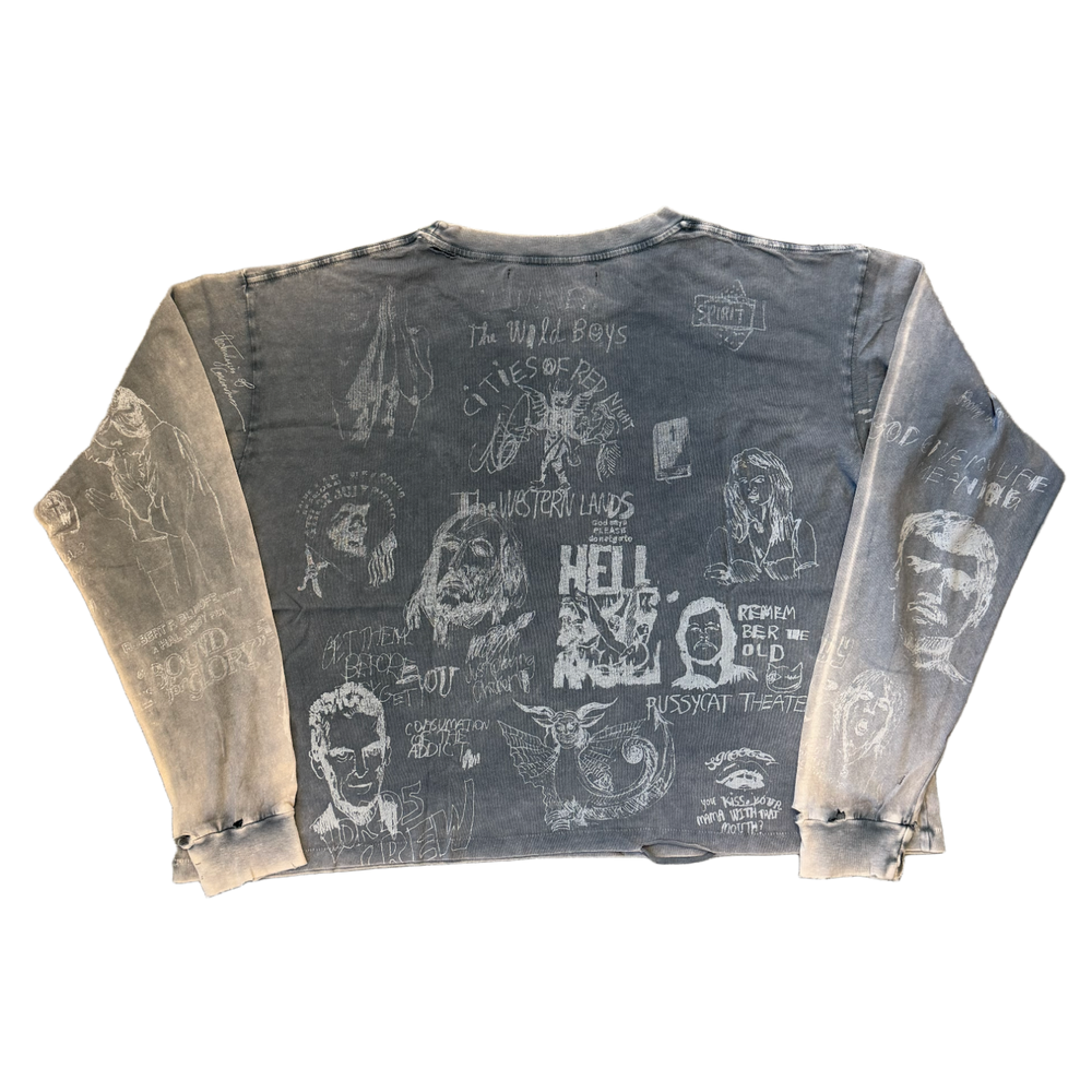 Paly Hollywood 'Grey' Bethlehem Longsleeve Tee
