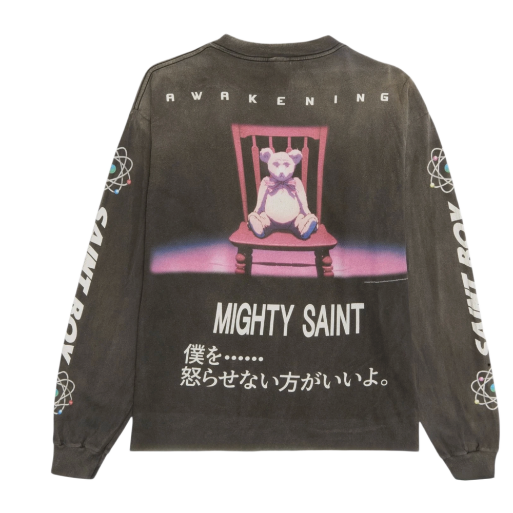 Saint Victim 'Black' Pluto Longsleeve Tee