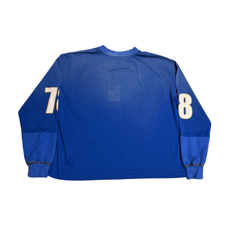 Satoshi Nakamoto 'Blue' Mesh Moto Jersey