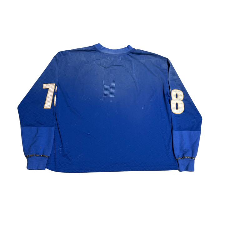 Satoshi Nakamoto 'Blue' Mesh Moto Jersey
