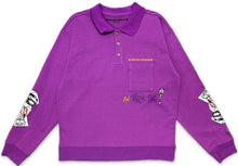 Chrome Hearts Matty Boy 'Purple' More Not Less Rugby Polo