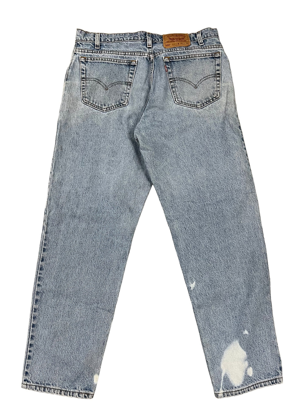 Levis 550 'Light Wash' Blue Jeans
